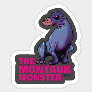 The Montauk Monster Sticker